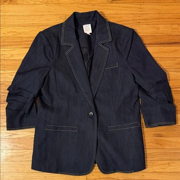 Cinq á Sept 5a7 Khloe Denim Blazer - Picture 5 of 8